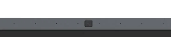 Camera and microphone for 55 inch video conference screen