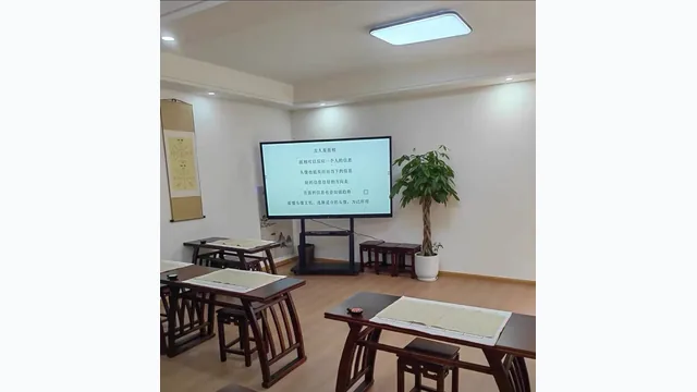 Small training room β wall screen